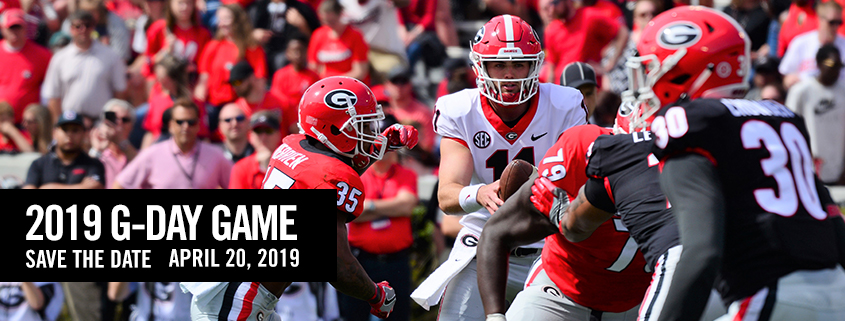 2019 G-Day game at UGA. Go Dawgs!